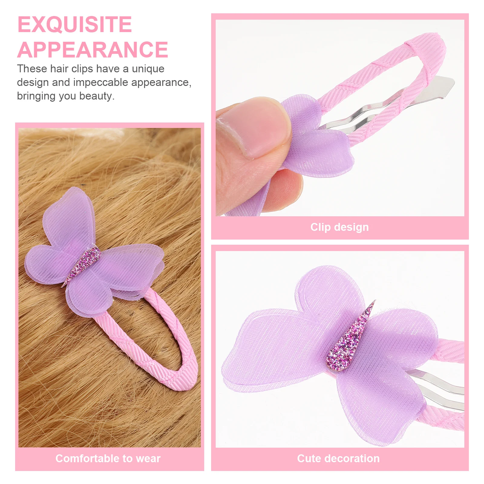 

12Pcs Girls Barrette Set Adorable Headwear for Kids Fashion Hair Clips with Unique Design Child Hair Accessory Daily Festival