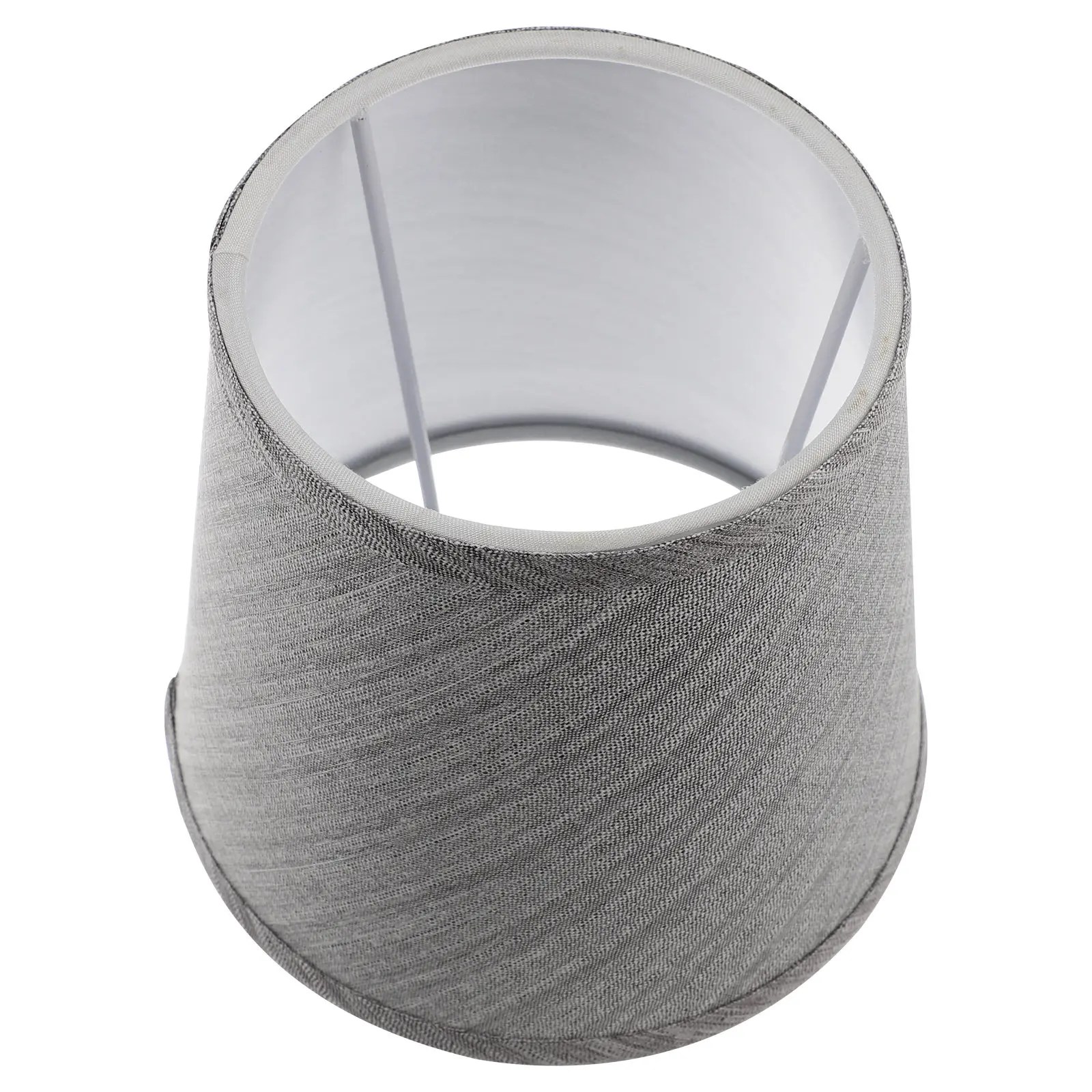 

1 шт. тканевый абажур для потолочного подвесного светильника, для настольной лампы, напольной лампы, прикроватной лампы, люстры, серый, из премиального материала