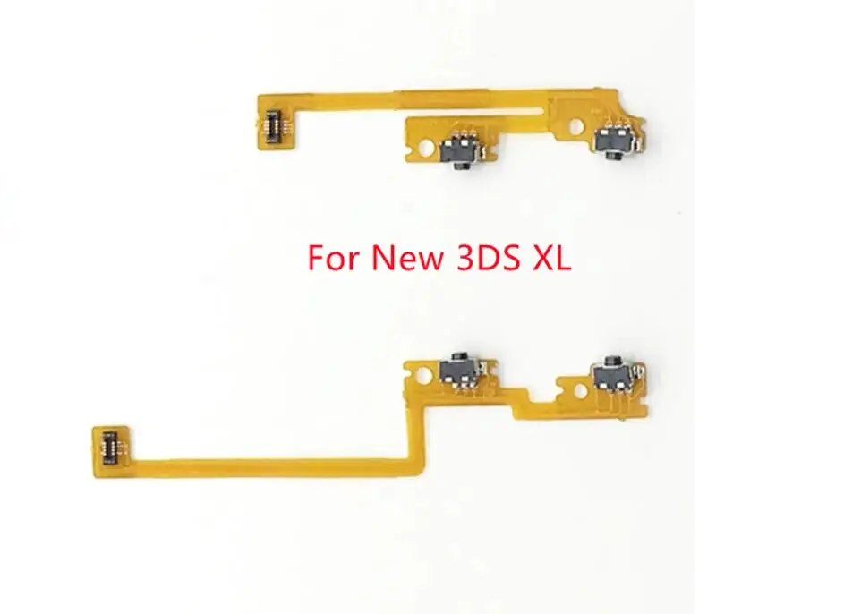 ZUIDID ل نينتندو 3DS/جديد 3DS XL /3DSXL L/R اليسار اليمين زر الكابلات المرنة اليسار اليمين الكتف الزناد زر التبديل الكابلات المرنة