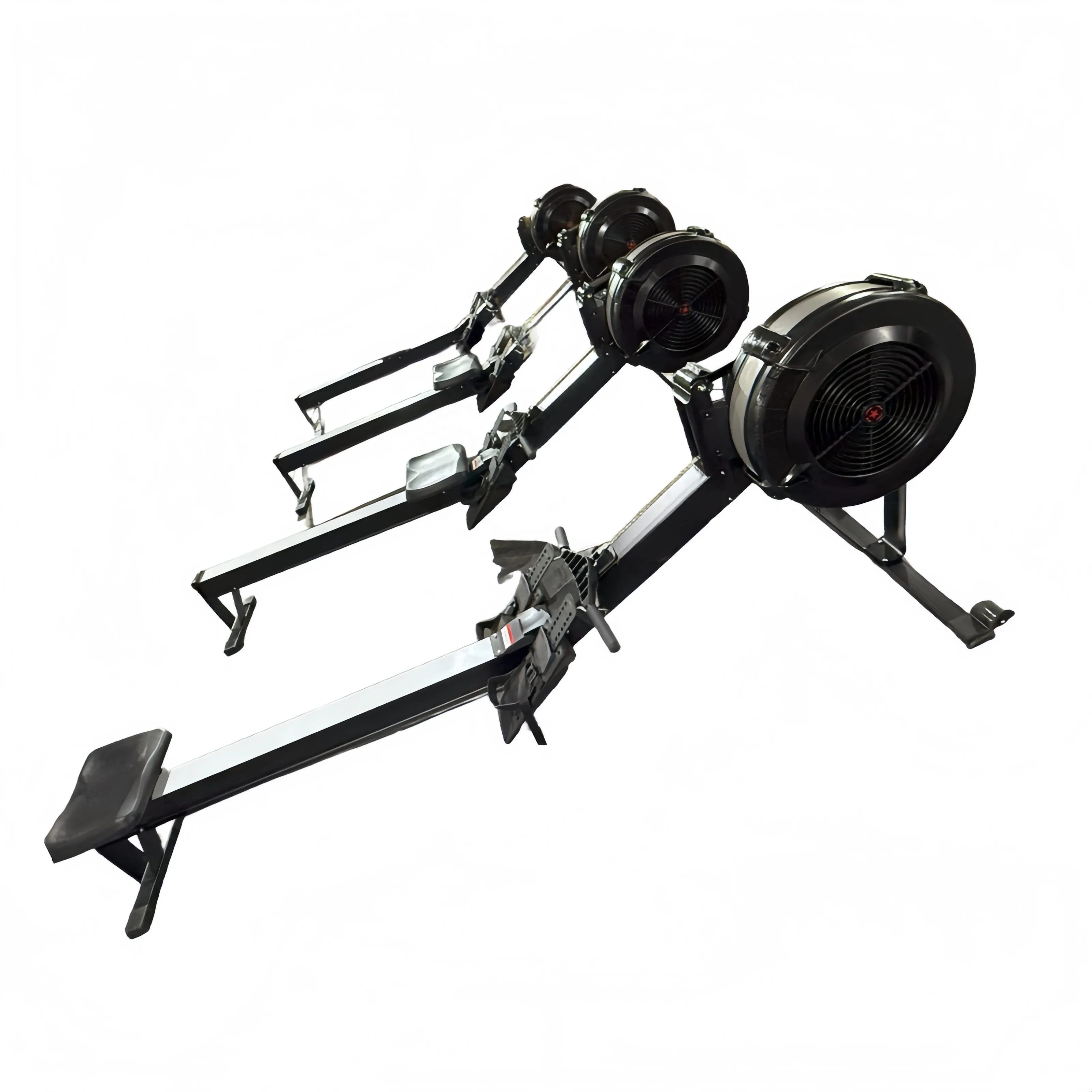 

Premium Commercial Exercise Training Air Rower Rowing Machine Gym Cardio Fitness Equipment