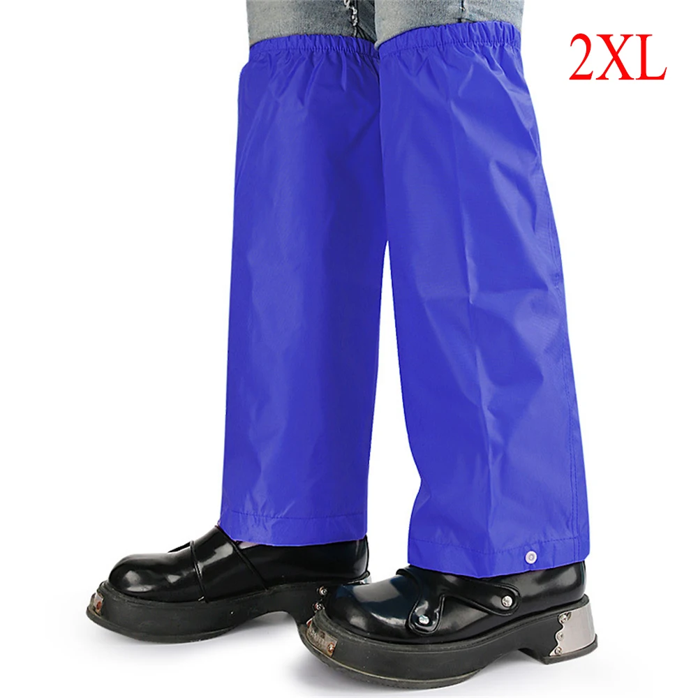 Wasserdichte Schnee-Legging-Gamaschen für Outdoor-Wandern, Klettern, lange Röhrenbeine, Schutz, winddicht, Skifahren, Schneestiefel, Schuhüberzüge