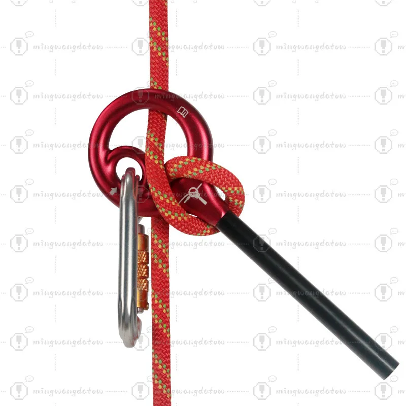 Outdoor Figure 9 Descender High-Altitude Operation Mountaineering Climbing Equipment Rappelling Belay Device