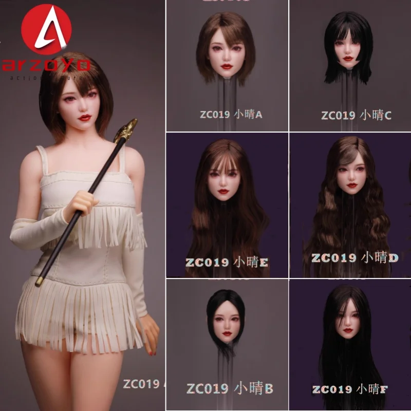 

Z6TOYS ZC019 1/6 Женская азиатская подвижная фигурка с красивой головой и резьбой Xiaoqing Fit 12 дюймов Женская TBL JIAOU Pale Action Figure