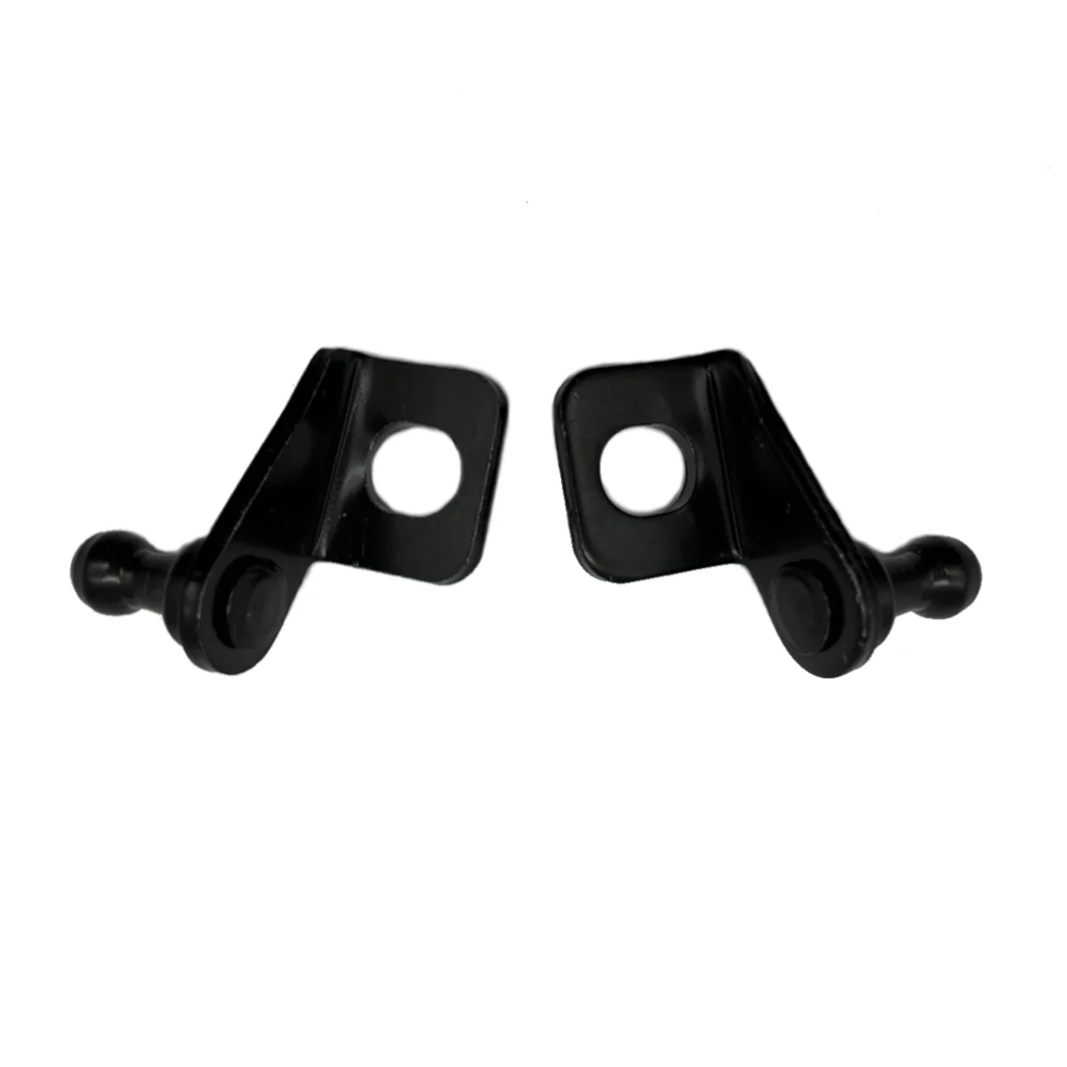 10mm 1 Pair Car Ball Stud Gas Shock Struts Mounting Brackets for Gas Spring Struts Lift Support Shock Universal