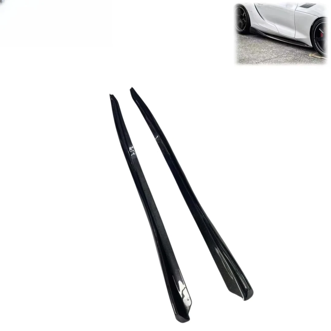 

Suitable for A90 Side Skirt. High-quality Carbon Fiber Side Bumper Side Skirt.