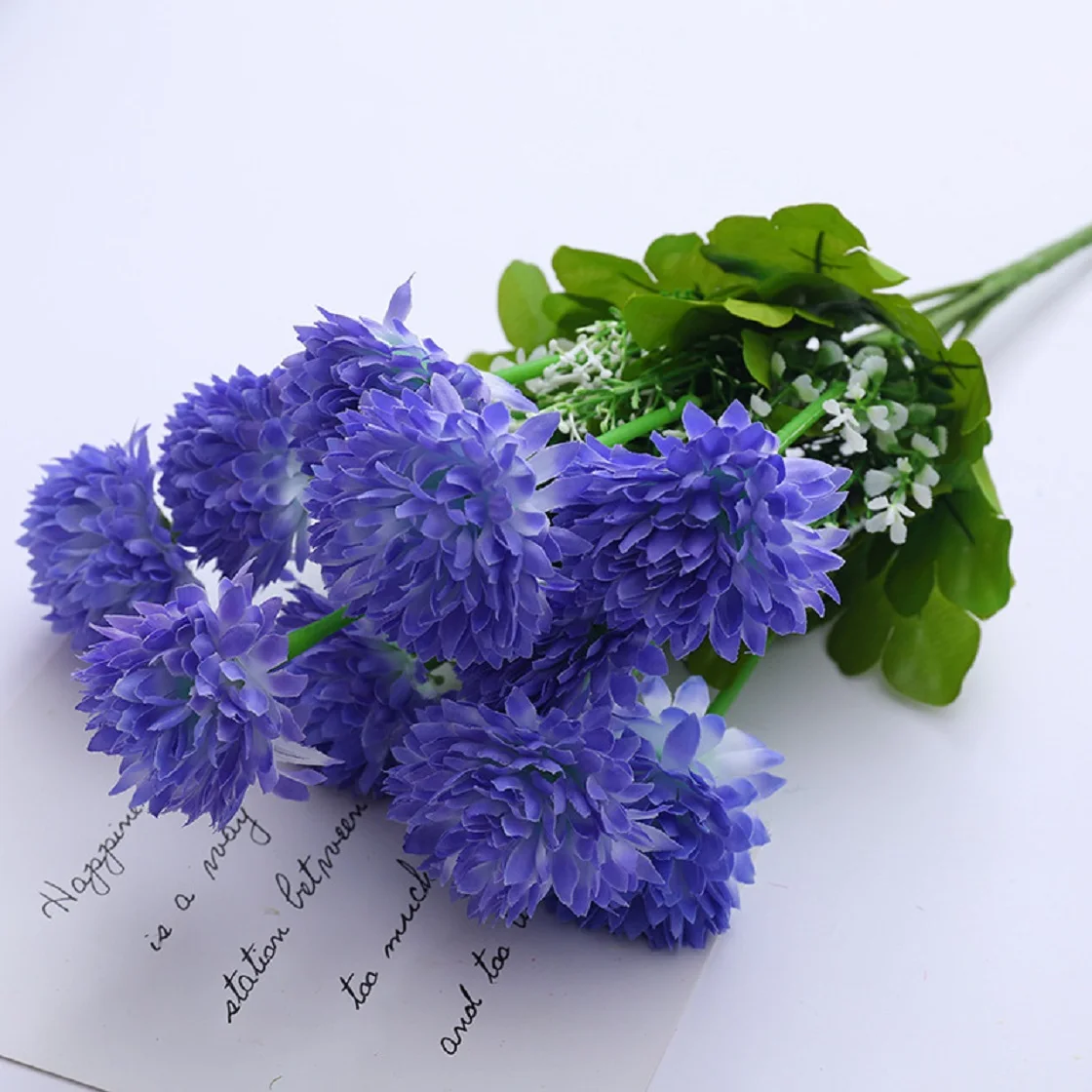 

Chrysanthemum bouquet chrysanthemum artificial flower decoration tomb sweeping silk flower ornaments