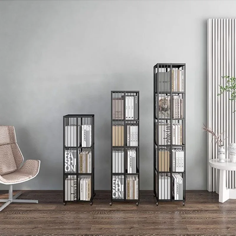 For Portable Lrotating Bookcase Stand Rotary Norma Rotating Bookcase House Storage Estantes De Almacenamiento Home Decor Luxury