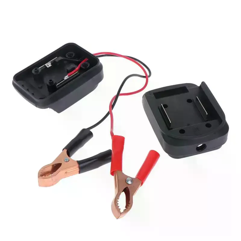 1Pcs Lithium Battery Power Generator Adapter Battery Converter Clip Cable For 18V Lithium Power Tool Battery