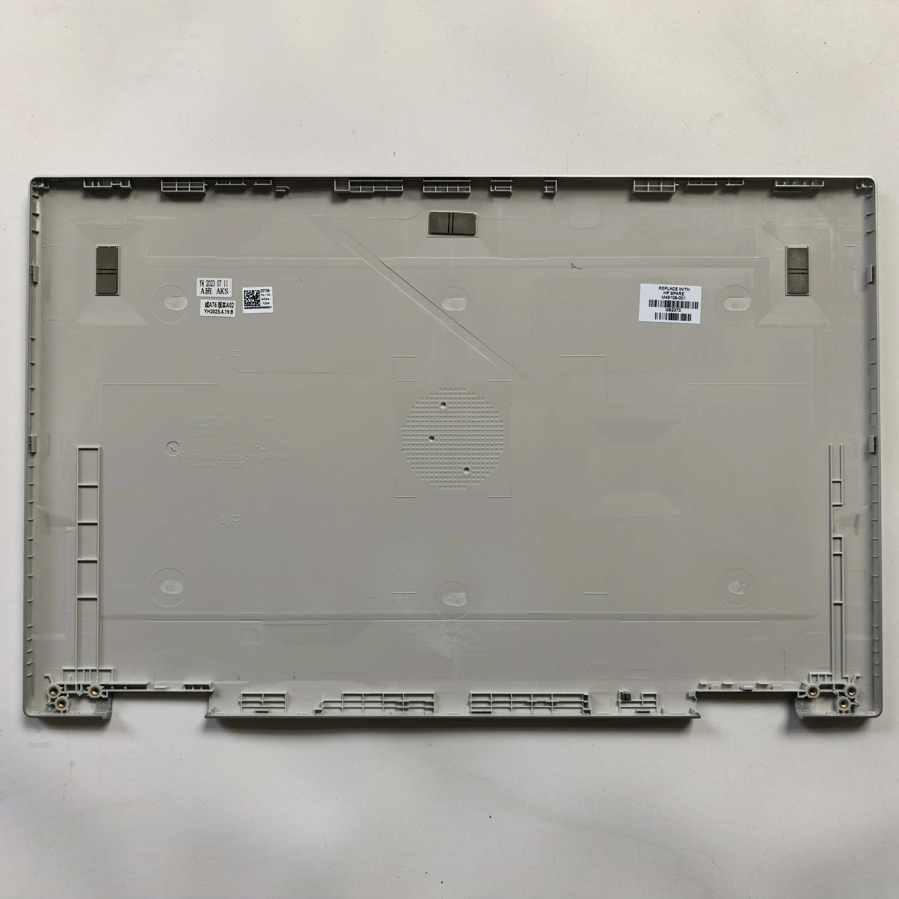 Sliver New laptop lcd back cover for Pavilion X360 15-ER  M45108-001