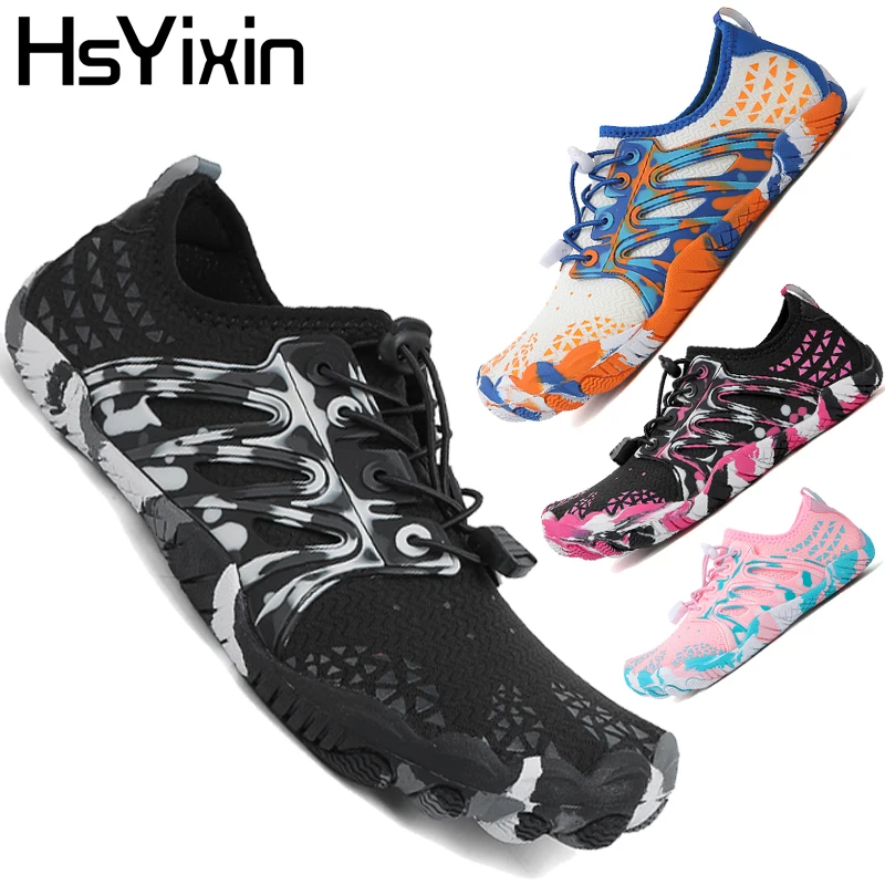 

Обувь цвета морской волны, женская и мужская обувь для воды, дышащая нескользящая резиновая подошва, подходит для серфинга, рыбалки, пляжной обуви для йоги