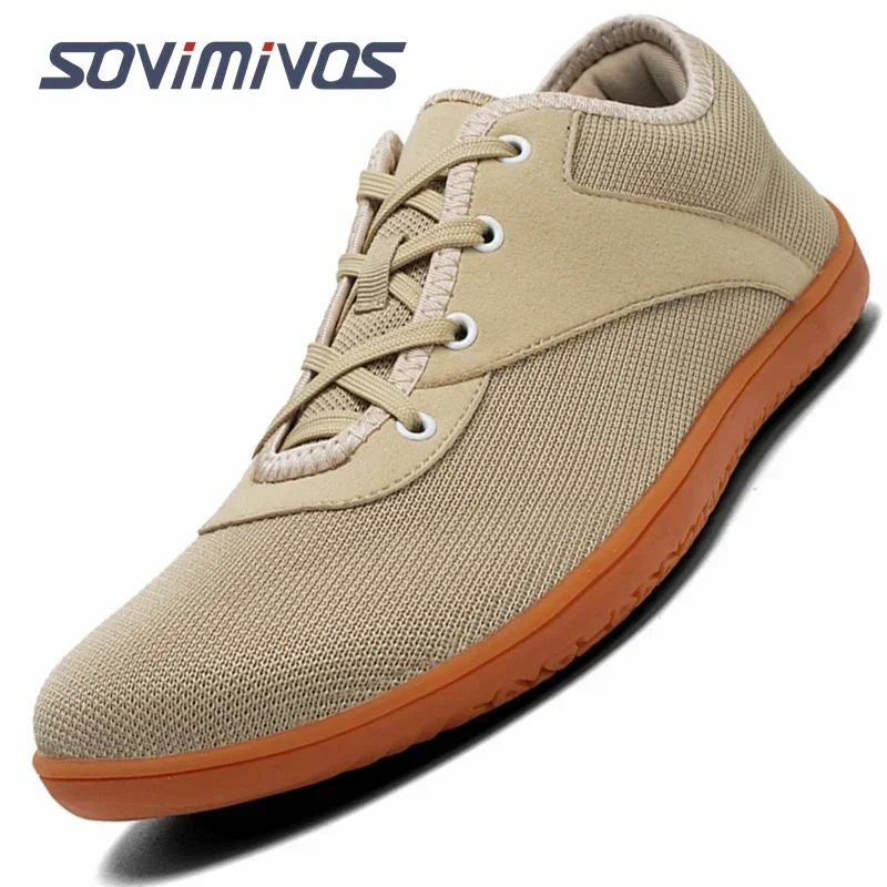 Barefoot Shoes for Men – Wide Toe Box Zero Drop Minimalist Shoes Trail Runner Sneakers Cross-Trainer Athletic Sneakers