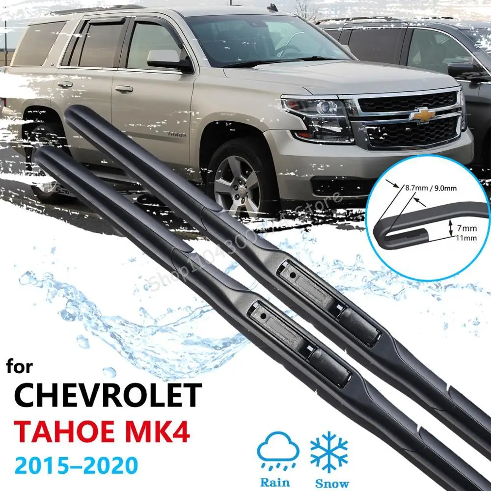 

Car Wiper Blade for Chevrolet Tahoe MK4 GMC Yukon 2015 2016 2017 2018 2019 2020 Front Windscreen Wipers Car Accessories