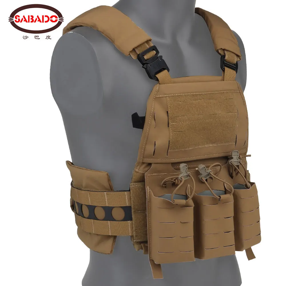 

Tactical FCPC V5 Vest Plate Carrier Quick Detach Adjustable Shoulder Strap Front Mag Insert Pouch Hunting Airsoft Molle Vest