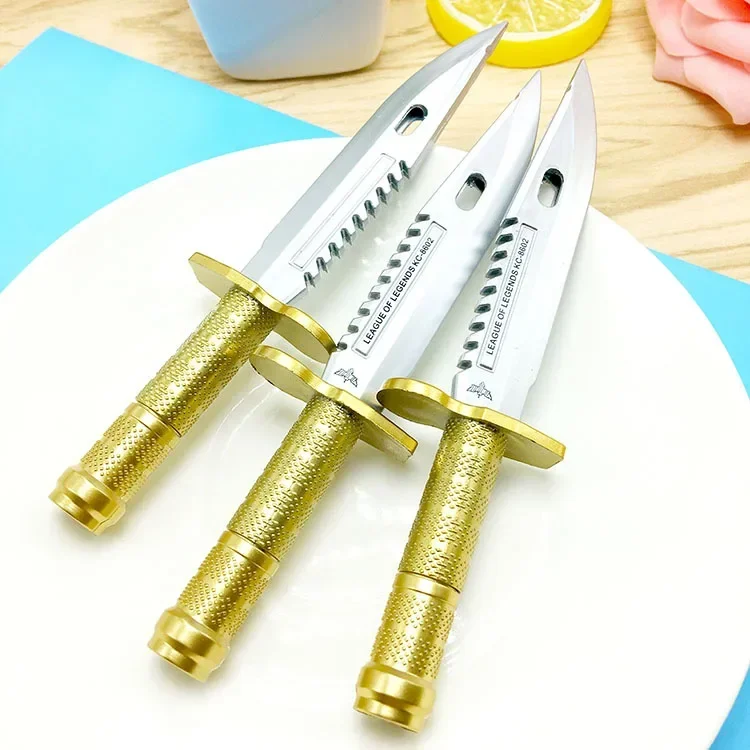 30pcs Knife  Modeling Neutral Pen   Black Water  Student Creative Prize