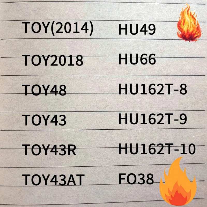 

Lishi Pick TOY2014 TOY2018 TOY48 HU66 HU162T-8/9 HU162T-10 HU49 TOY43AT TOY43R for VW Volkswage/n for Toyota Locksmith Tool