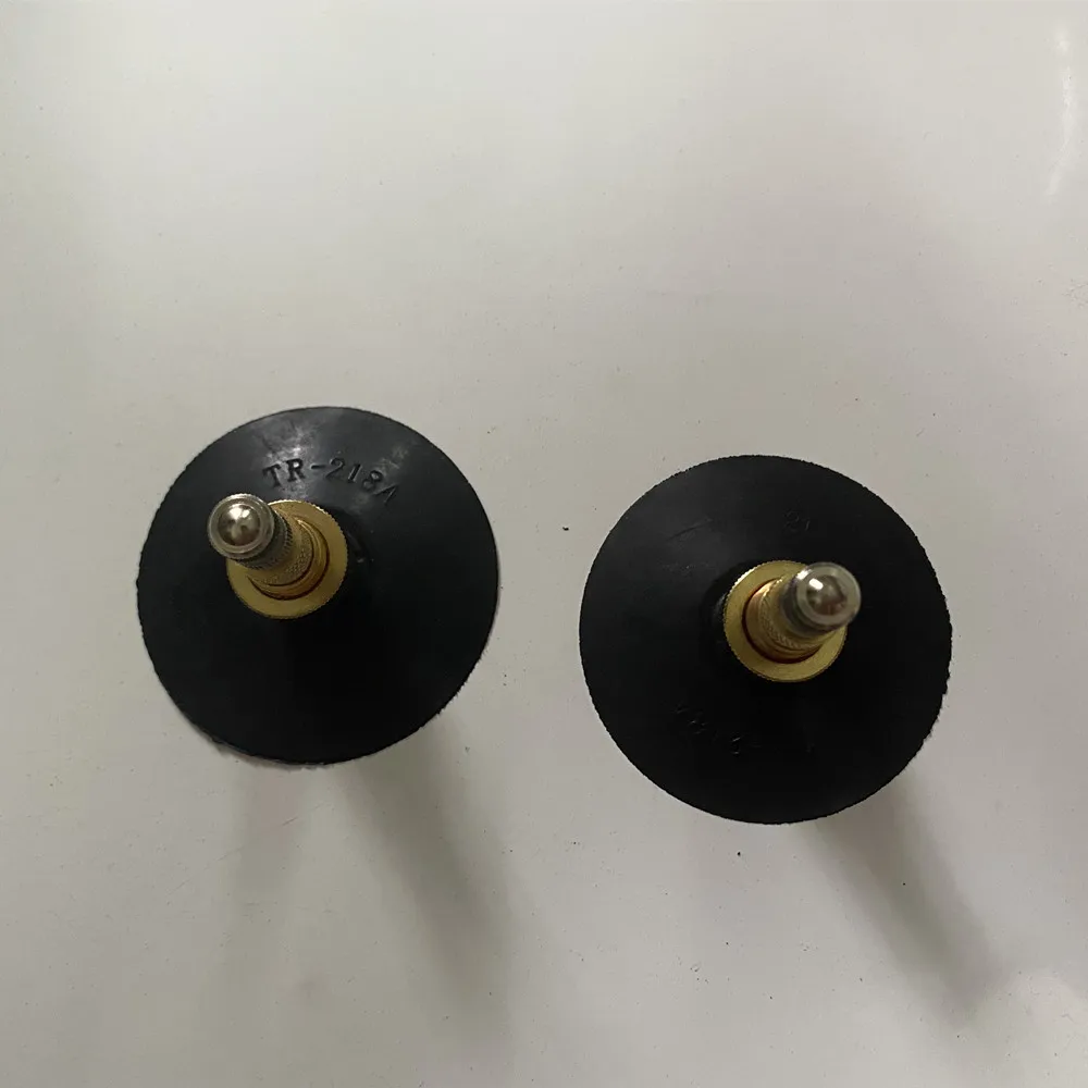TR218A Tire Valve Stems Black Rubber TR218A Core Housings Replacement Valves 2pcs