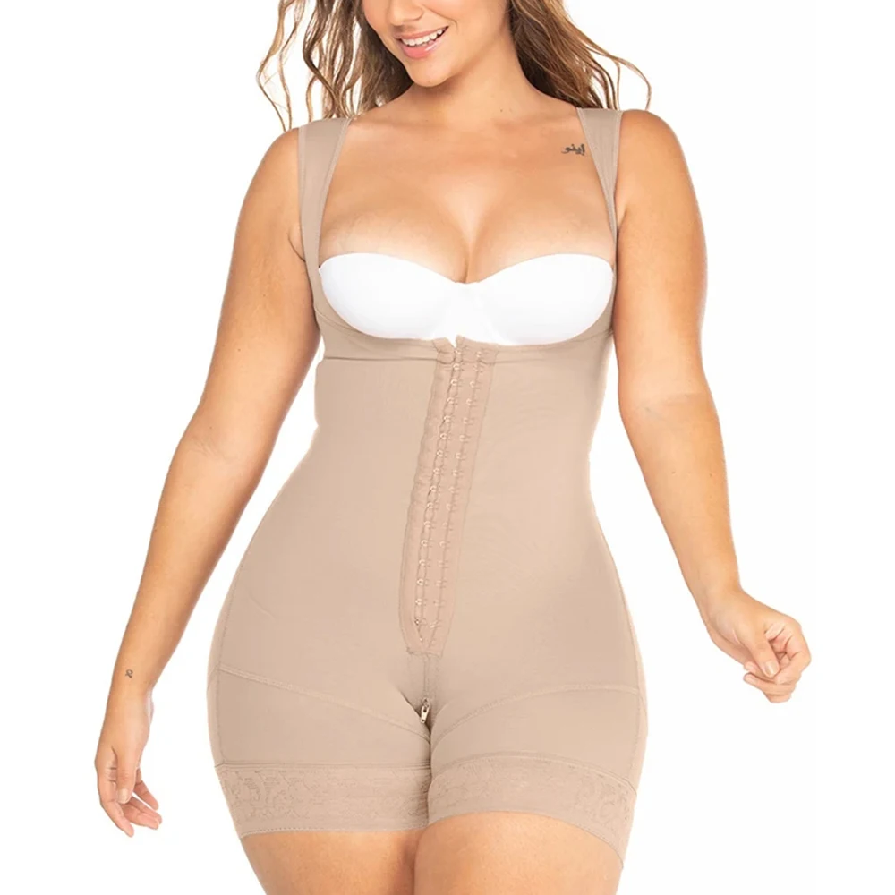 

Fajas Colombianas Post Surgery Reducers And Shapers Women High Compression Sexy Shaping Belt Butt Lifter And Tummy Control