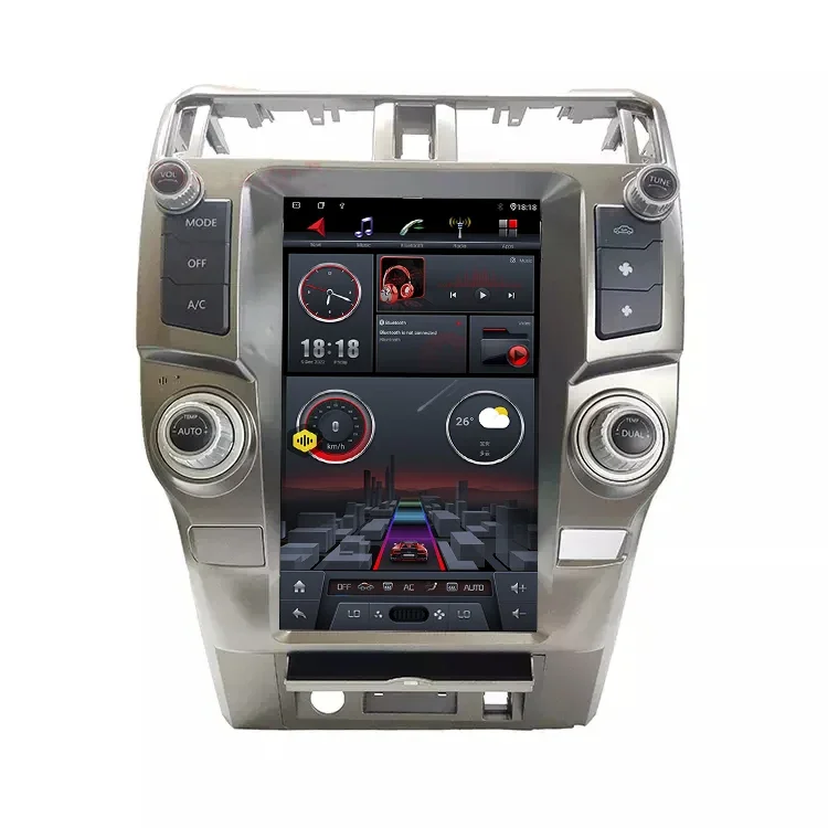 Style for 4Runner 13.6 Inch Multifunctional Navigation Car Audio Supports 360 Carplay Android 10 Car Radio 10-23
