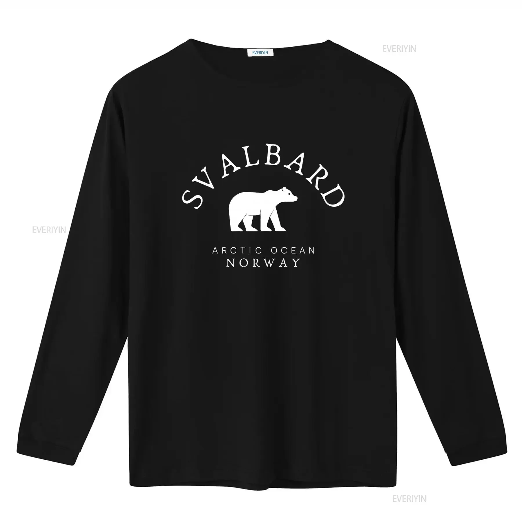 Svalbard Arctic Norway Polar Bear T shirt Stylish for Adventure Lovers vintage Washed streetwear Comfortable Stretched graphic