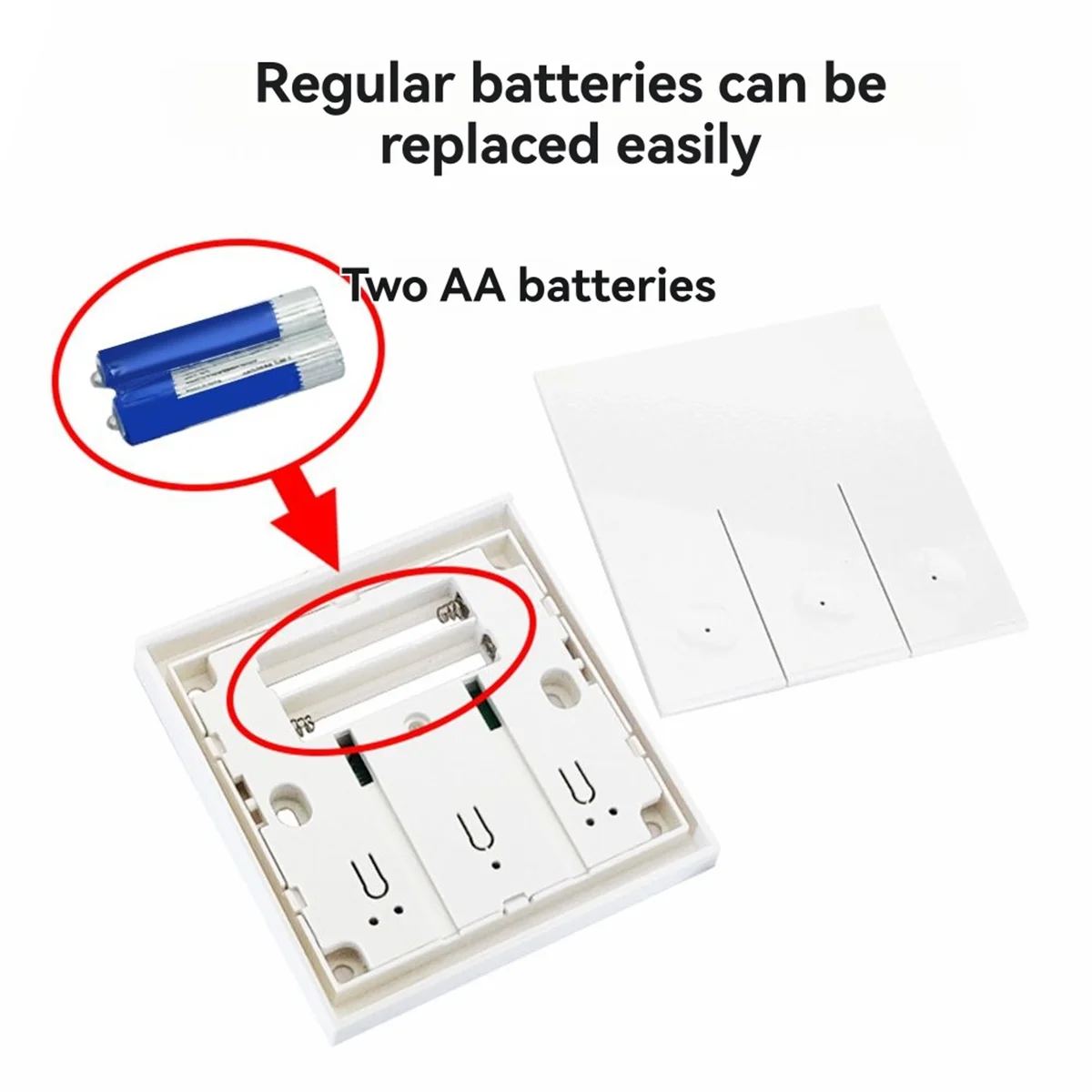 New Tech 433 MHz Interruttore remoto wireless Controllo a lungo raggio Accoppiamento facile Plug & Play per l'automazione domestica e la sicurezza 1 interruttore