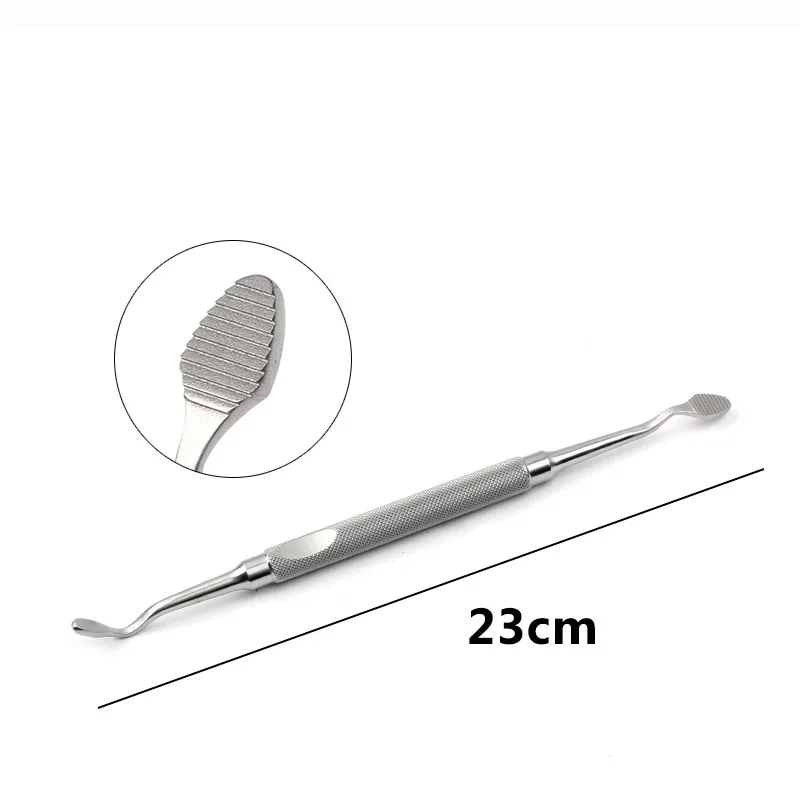 Stainless steel rhinoplasty instruments nasal bone rubbing straight edge external arc internal arc nasal bone file