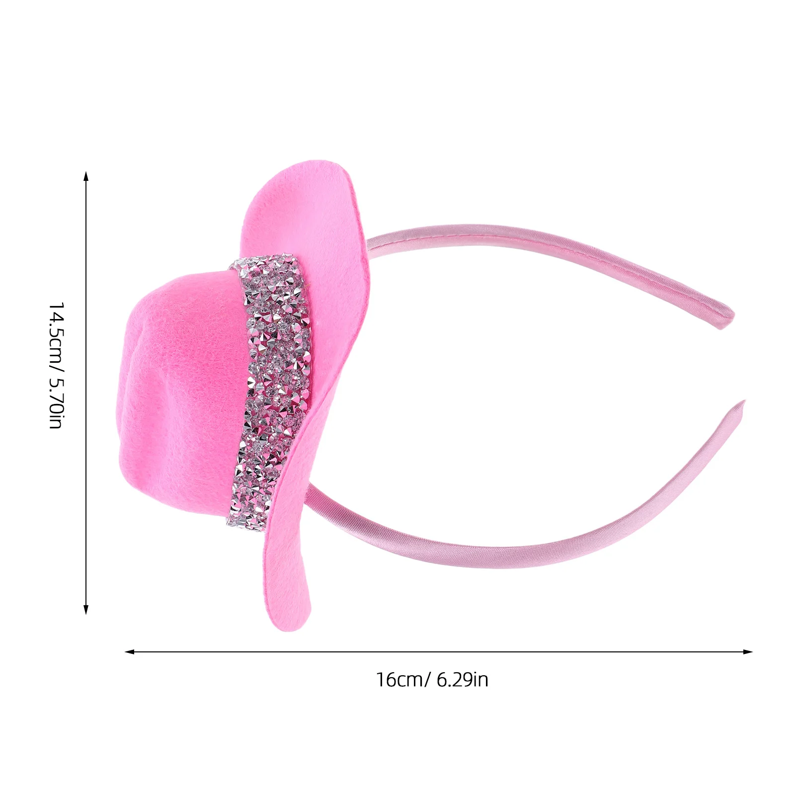 خمر نمط قبعة صغيرة عقال الفاسناتور للنساء تأثيري موضوع حفلة الهالوين كرنفال الحدث أغطية الرأس التبعي