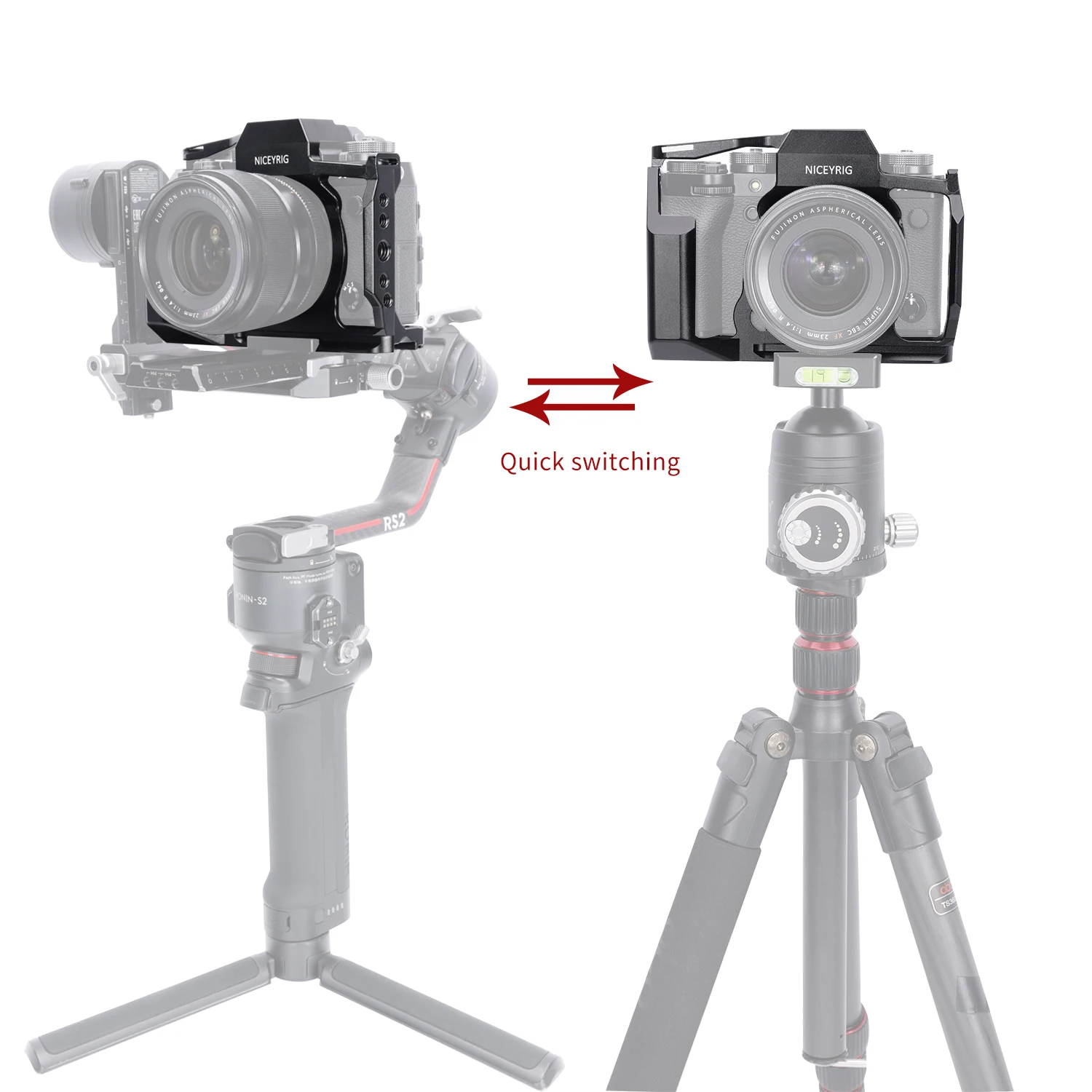 Niceyrig 후지필름 X-T5 카메라 전용 케이지