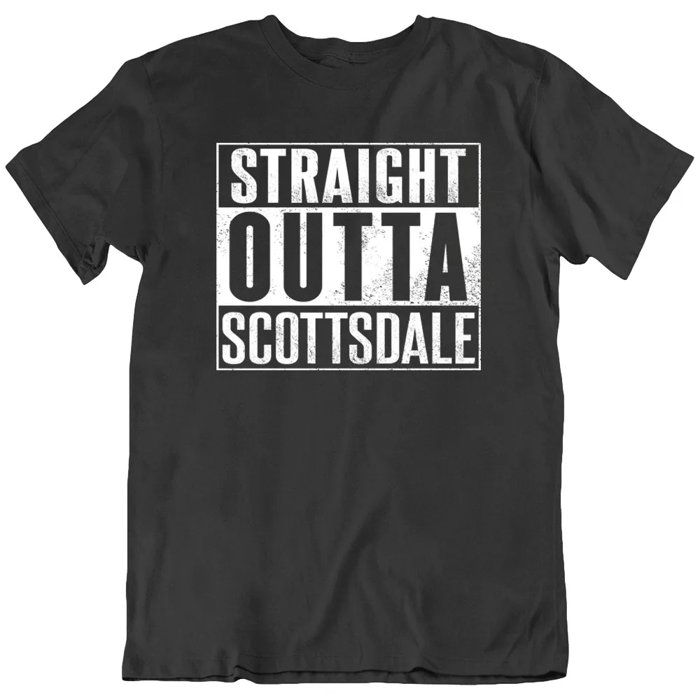 Scottsdale Arizona City Compton Straight Outta Parody T Shirt New