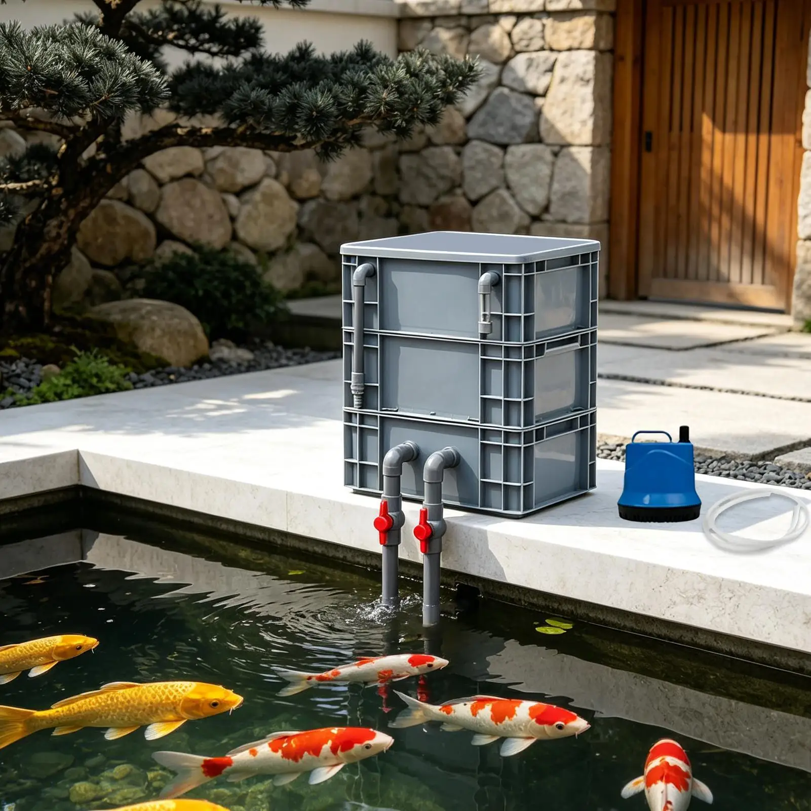 Aquarium Water Filter Heavy Duty Quiet Water Cycle Pump Fish Aquarium Tank Pumps Filters Kit For Filtration Circulation Cleaning