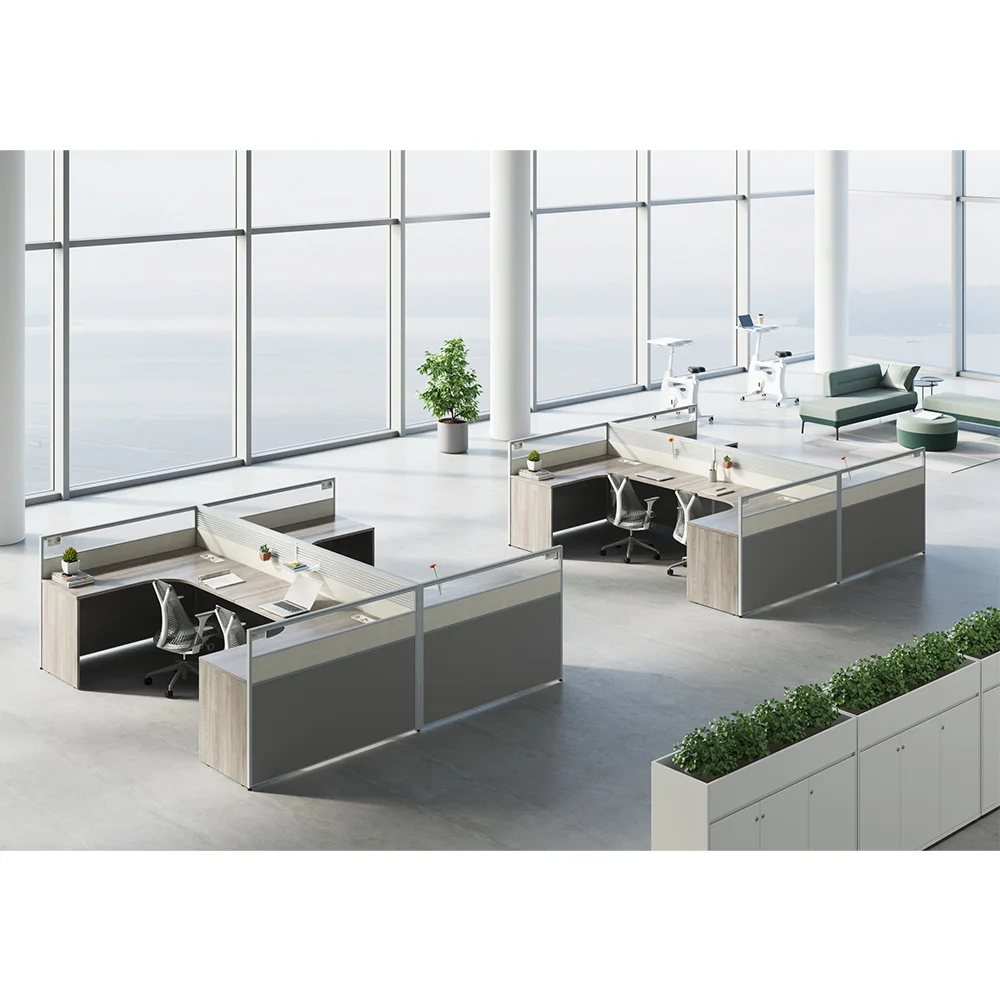 

Professional Modular Executive Computer Office Desk Design Staff Room Table