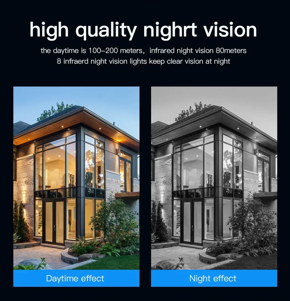 

8MP 4K 30X Optical Zoom Full Color Night Vision 4G Sim Card Cam Outdoor Wifi Security System 4g Cctv IP Camera