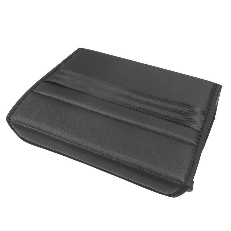 New-for Tesla Model Y Storage Box Under The Seat Leather Car Interior Accessories Black