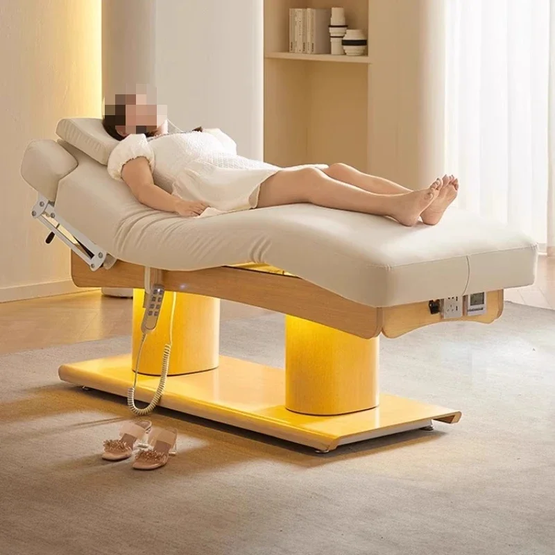 Electric beauty bed, lifting massage bed, massage bed, special eyelash wash face latex bed for beauty salons