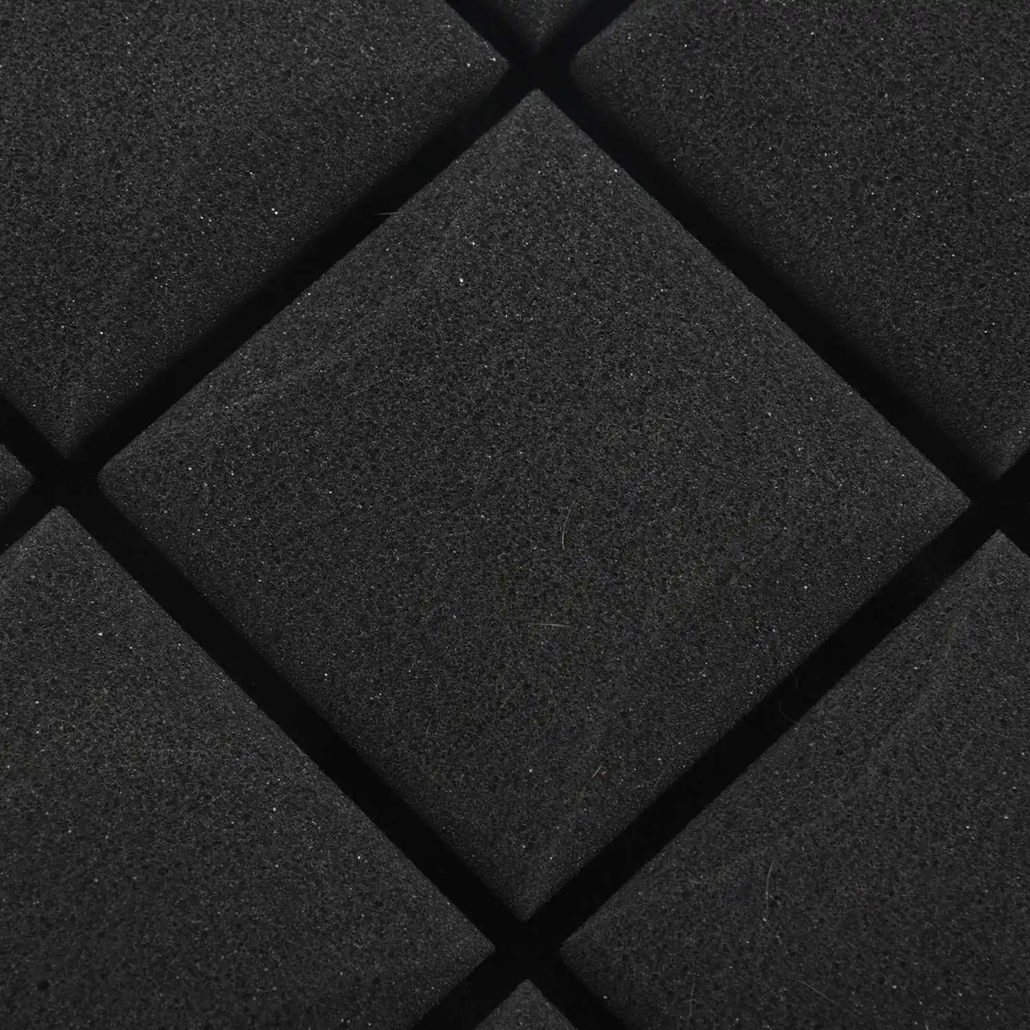 AA649^&*25X25X5cm Wallpaper Sticker Practical Acoustic Foam Panel Sound Stop Absorption Sponge Studio Ktv Living Room Bar Soundp