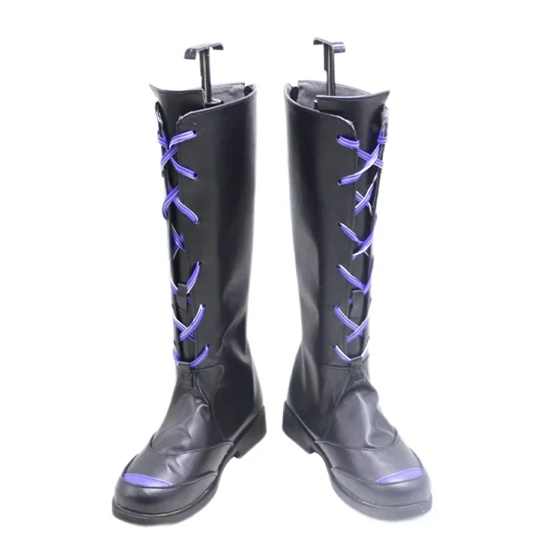Gra niebieskie archiwum Jomae Saori Cosplay buty Halloween buty karnawałowe buty z PU rekwizyty do Cosplay wykonane na zamówienie