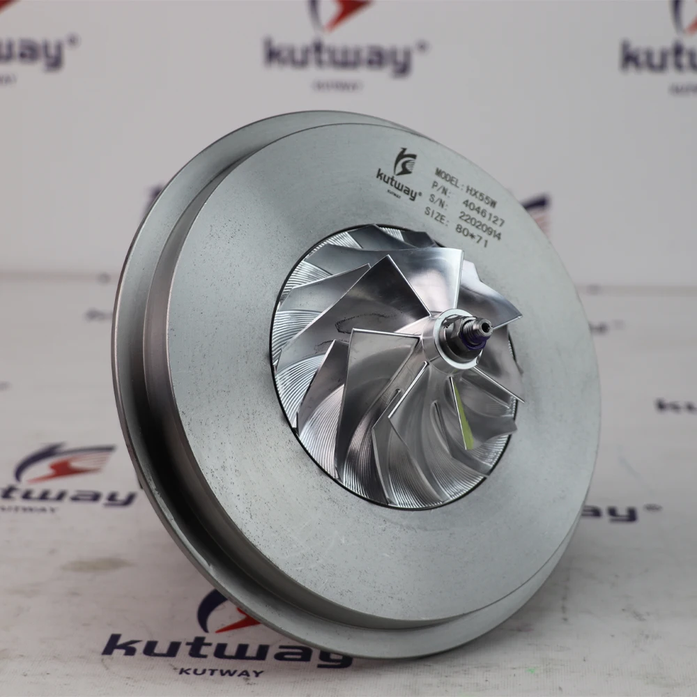 OEM:HX55W/4046127 Kutway Turbocharger Cartridge Billet wheel version/size 80*71 mm