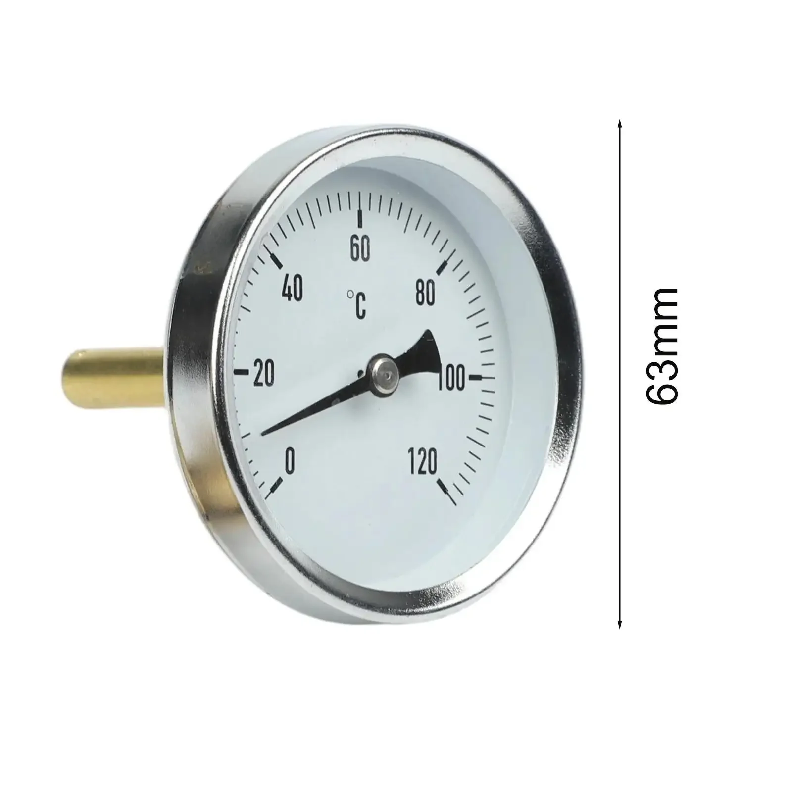 Analog Thermometer Bimetallic Thermometer Easy Reading Long Service Life Suitable For Various Applications Analyzer
