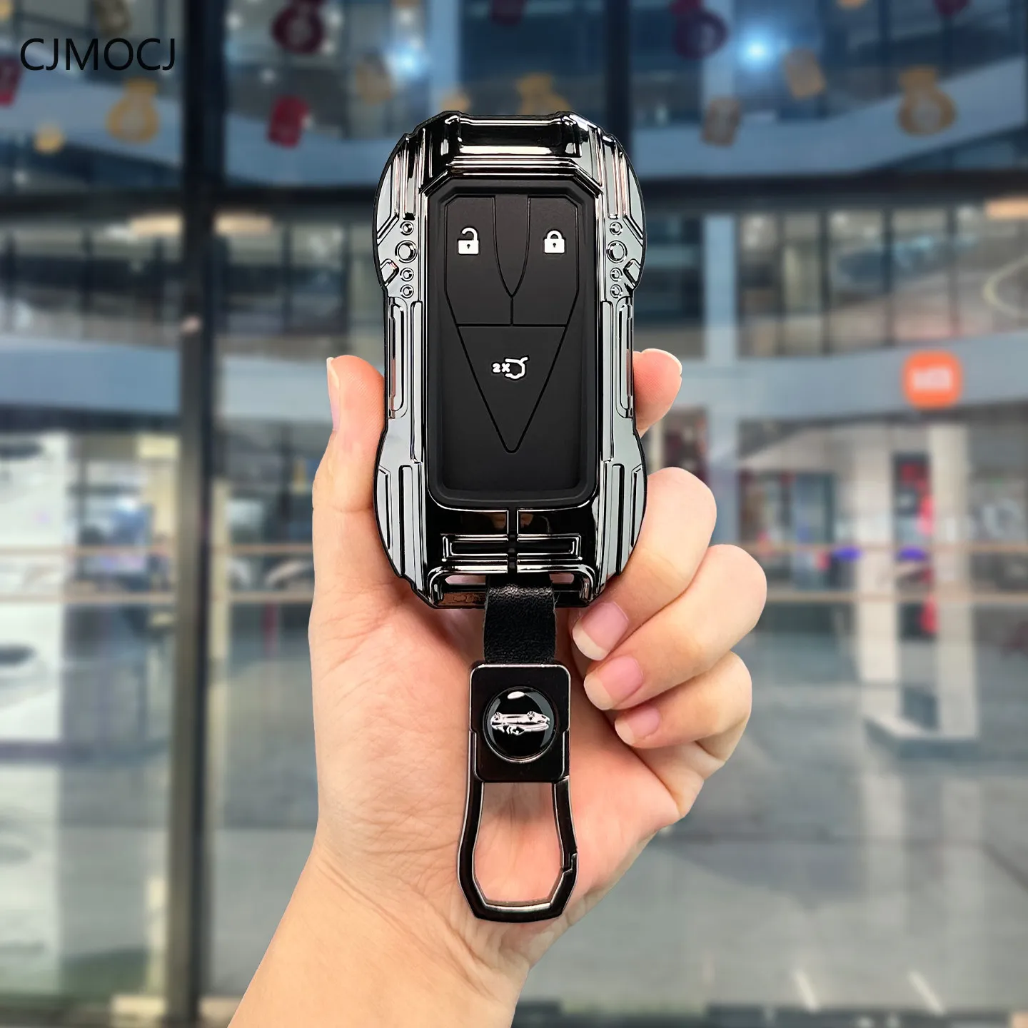 For Changan CS75 Plus UNI-V UNI-Z UNI-T Eado CS55 CS35 Key Case Cover, Zinc Alloy Car Key Fob Shell,Keychain,Changan Accessories