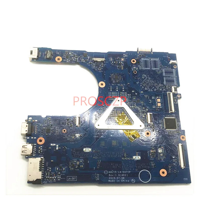 High Quality For DELL 3559 LA-D701P Laptop Motherboard With SR2EY I5-6200U CPU CN-0M4MY2 0M4MY2 M4MY2 100% Full Working Well