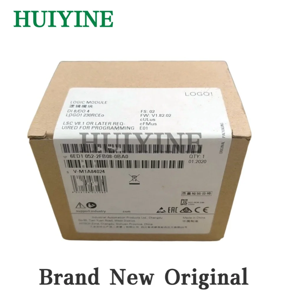 New Original 6ED1052-2FB08-0BA0 6ED1052-2FB08-0BA2 6ED1 052-2FB08-0BA0 6ED1 052-2FB08-0BA2 LOGO! Logic Module