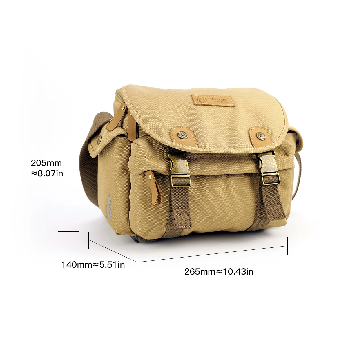 Disekerg Camera Sling Bag 3L/ - Lens Cap Vintage recension och pris