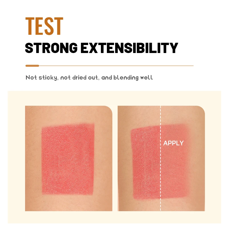 Pudaier – bâton de fard à joues 3 en 1, imperméable, beauté de Correction de couleur, maquillage multifonctionnel pour joues, yeux et lèvres