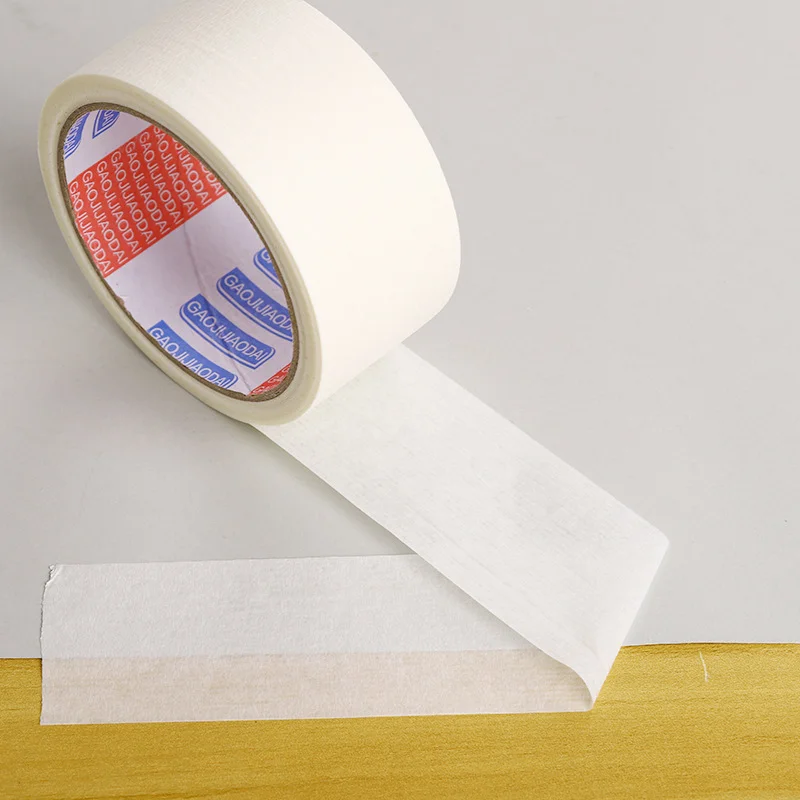1Pcs 12M White Masking Tape Writable Self Adhesive Waterproof Sealing for Art Painting Car DIY School Supplies image 3