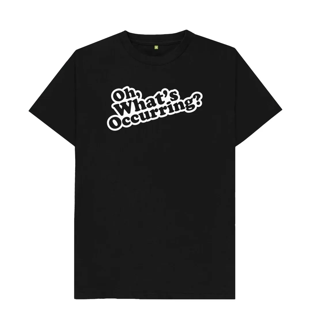 OH, WAS GESCHICHTEN? T-Shirt Modisches, trendiges, romantisches T-Shirt. Lustiges T-Shirt mit Buchstabendruck, Geschenkidee für Freund, Papa