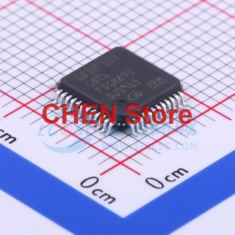 6PCS NEW GD32F103C8T6 LQFP-48 Microcontroller chip Electronic Components In Stock BOM Integrated Circuit