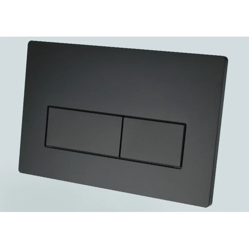 أسود مزدوج فلاشينغ المحرك المرحاض أزرار الضغط أخفى جدار جبل الدبابات فلوش لوحات استبدال جزء للحمام سيجما #3