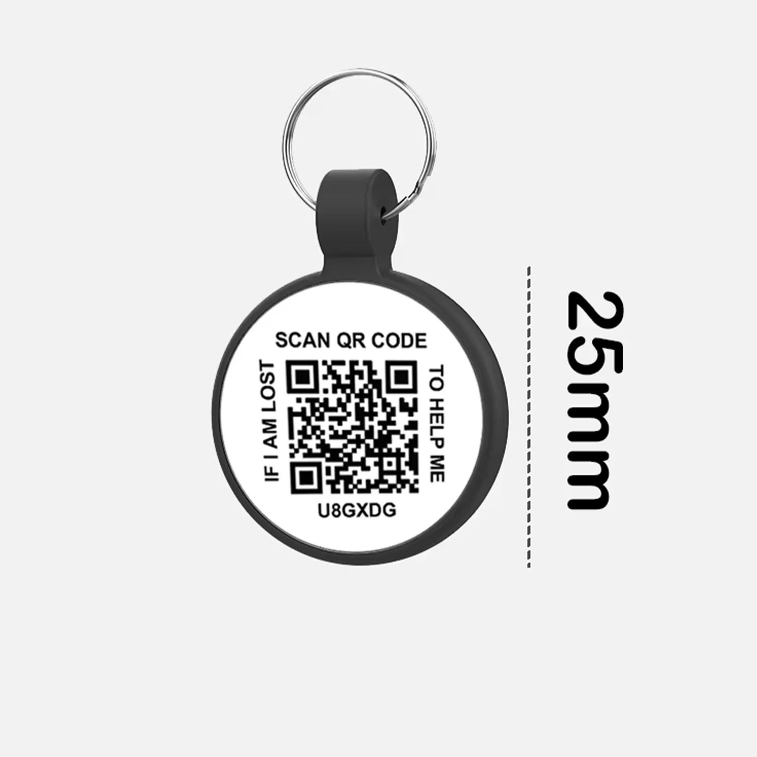 Dog Accessories QR Code Dog Tag, Cat Tags, No Subscription Fee,Online Pet Contact, Scan QR Receive Instant Location Alert Email