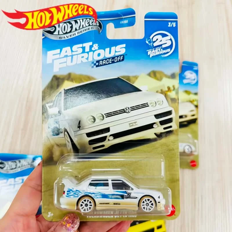 In Stock Hot Wheels HNR88-P Fast & Furious Series Toyota Celica Mazda RX-7 Volkswagen Jetta Honda Civic 1:64 Diecast Car Toys