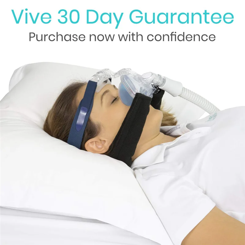 

M18K-1Pcs CPAP-шейный коврик - ремешок для маски, мягкие аксессуары - флисовый комфортный чехол для всего лица и носовых головных уборов - расходные материалы