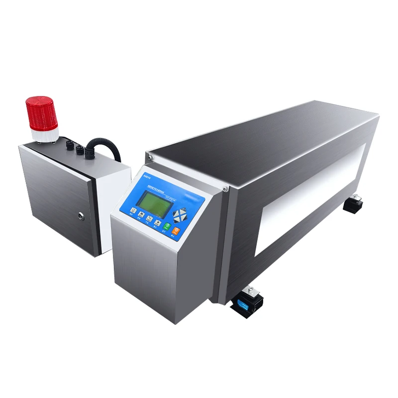 Industrial Steel Metal Detector Conveyor With Probe For Food Logistics And Daily Chemical Industry